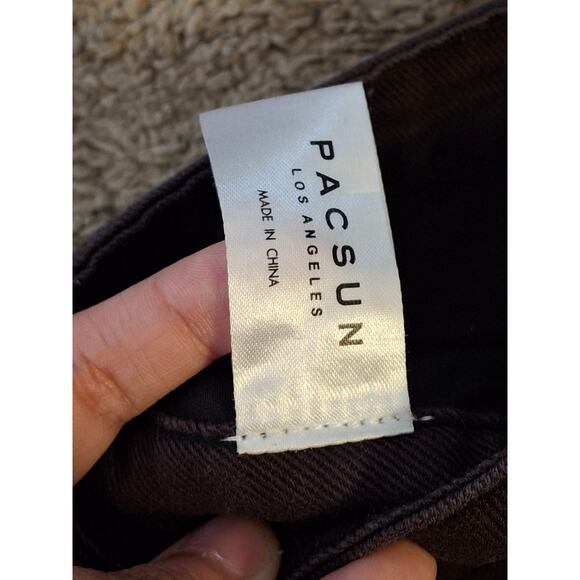 PACSUN Mom Jean - Size 26 - Dark Wash Denim - LA Fashion - Picture 4 of 11